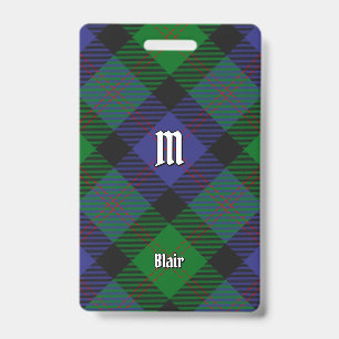 Badge Insigne de tartan du clan Blair