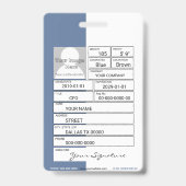 Badge Insigne de voiture classique (Arrière)