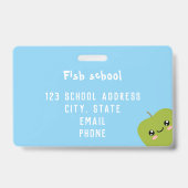 Badge Insigne des enseignants (Back)