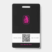 Badge Insigne d'espionnage de l'agent secret (Back)