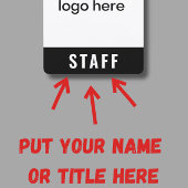 Badge Insigne d'événement personnel