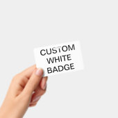 Badge INSIGNE d'EXPOSITION d'ÉVÉNEMENT de BUREAU (Manuel / portable)