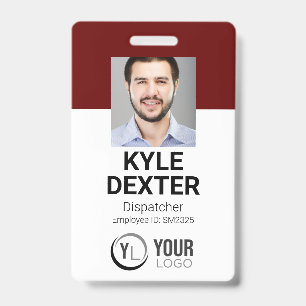 Badge Insigne d'ID photo