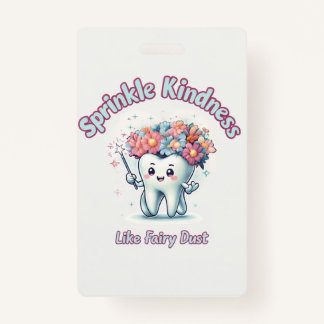 Badge Insigne d'identification de la poussière de fée - 