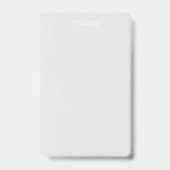 Badge Insigne d'identification de photo du feuillage ver (Arrière)