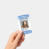 Badge Insigne d'identification photo de l'employé Médica (Handheld)