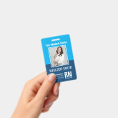 Badge Insigne d'identification photo de l'employé Médica (À main)