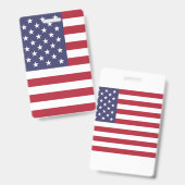 Badge Insigne du drapeau américain (Recto et verso)