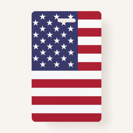 Badge Insigne du drapeau américain (Devant)