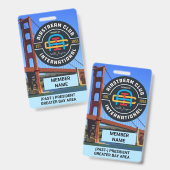 Badge Insigne du président ou du président sortant (Avant & arrière)