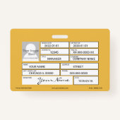 Badge Insigne logistique (Dos)