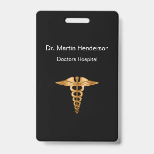 Badge Insigne Médicale chic d'identification de bureau
