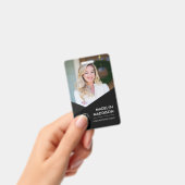 Badge Insigne minimal de l'agent de signature du notaire (À main)