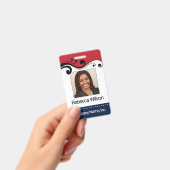 Badge Insigne photo de l'employé (Manuel / portable)