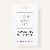 Badge Insigne photo personnalisé (Dos)