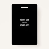 Badge Insigne platine DJ (Dos)