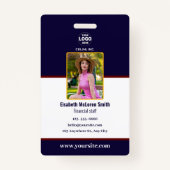 Badge Insigne professionnel de sécurité de la Marine : P (Devant)