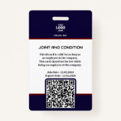 Badge Insigne professionnel de sécurité de la Marine : P (Dos)