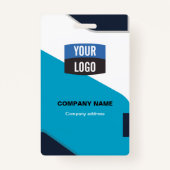 Badge Insigne professionnel personnalisé (Dos)