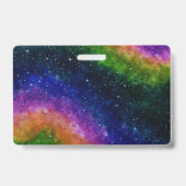 Badge Insigne Rainbow Galaxy (Arrière)
