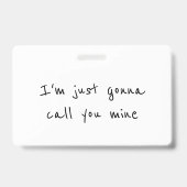 Badge Insigne Rep (Arrière)