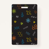 Badge Insigne scientifique d'identité de parti (Dos)