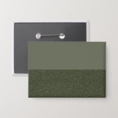 Badge Insigne vert mousse personnalisé | Balise Nom de l (Recto/Verso)