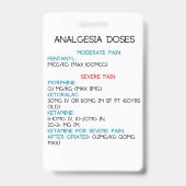 Badge Insigne vertical (Arrière)