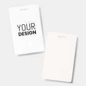 Badge Insigne vertical (Avant & arrière)