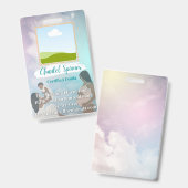 Badge Insigne vertical (Recto et verso)