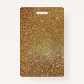 Badge Insigne VIP 16 parties de lustre d'or (Dos)