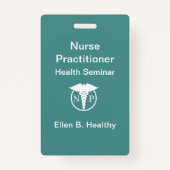 Badge Insignes de praticienne d'infirmière (Devant)