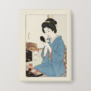 Badge Inspiré de l'Ukiyo-e – JAPON dramatique