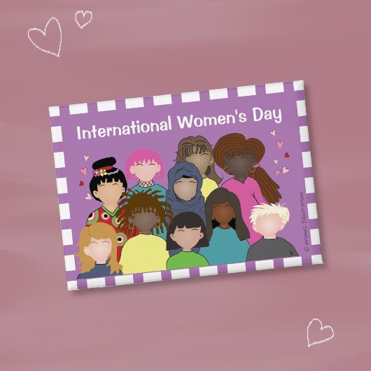 Badge International Women's Day | March Pin Button