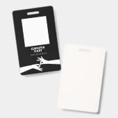 Badge Interprète (Avant & arrière)