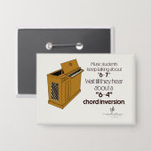 Badge Inversion d'accord 6-4 SPECIAL Blanc cassé (Recto/Verso)