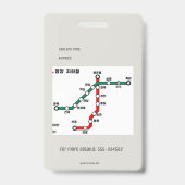 Badge Invitation à la fête (Arrière)