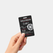Badge Invitation de Hollywood Party (Handheld)