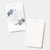 Badge Invitations de mariage (Recto et verso)