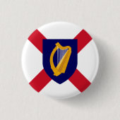 Badge Irlande - Cross & Harp Shield (Devant)