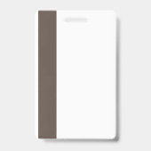 Badge Ishah Laurah Wright Foundation University ID (Arrière)