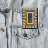 Badge Islamic Wall Art Allah Names Calligraphy Geometric (Insitu)