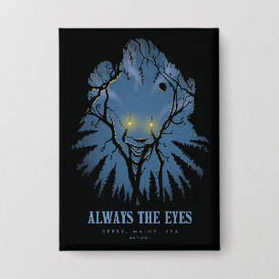 Badge IT Toujours Les Yeux Arbres Paréidoliques Tops