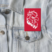 Badge Jacksonville State University Gamecocks Red Eagle (Insitu)