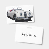 Badge Jaguar XK120 (Front & Back)