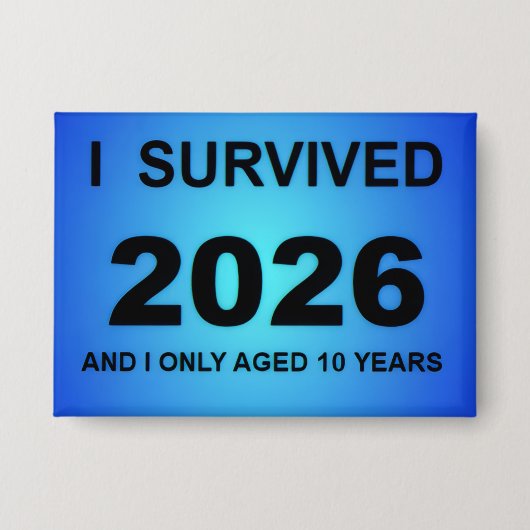 Badge J'ai survécu 2026 (Recto)