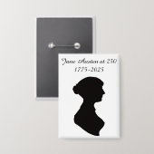 Badge Jane Austen à 250 ans (Recto/Verso)
