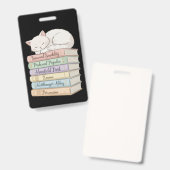 Badge Jane Austen's Novels IX (Avant & arrière)