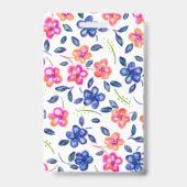 Badge Jardin de Fleurs (Arrière)