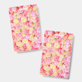 Badge Jardin de roses (Avant & arrière)